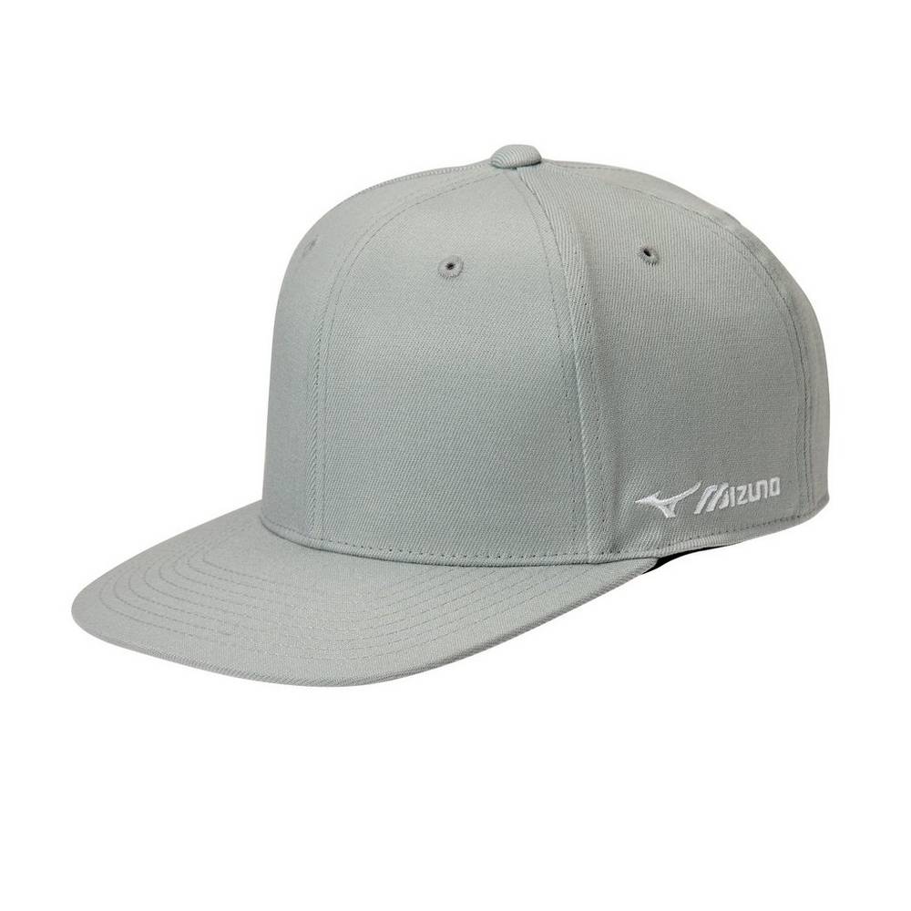 Mizuno Men's Team Snapback Hat Grey (370274-ZOQ)